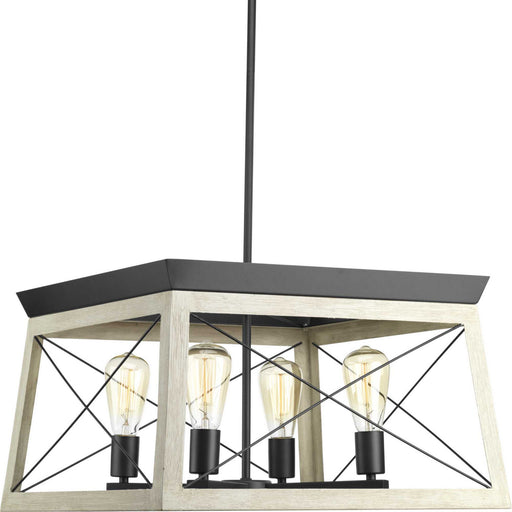 Briarwood Four Light Chandelier in Graphite