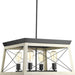 Briarwood Four Light Chandelier in Graphite