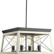 Briarwood 4-Light Chandelier in Graphite