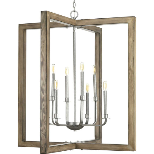 Turnbury 8-Light Chandelier in Galvanized