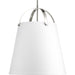 Galley Three Light Pendant in Polished Nickel