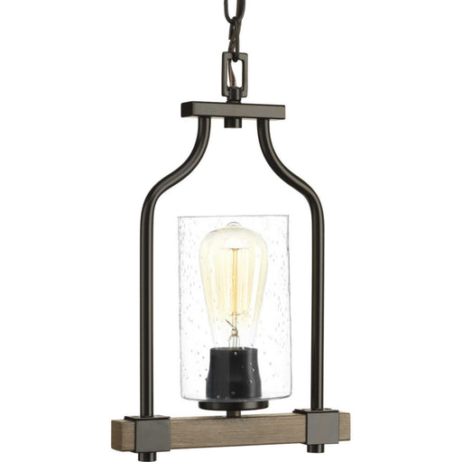 Barnes Mill One Light Mini Pendant in Antique Bronze