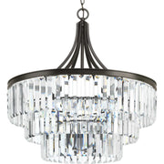 Glimmer 6-Light Chandelier in Antique Bronze