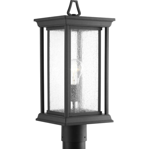 Endicott One Light Post Lantern in Black