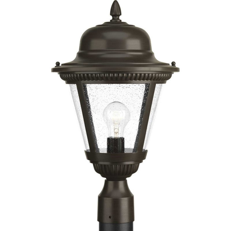 Westport Medium Outdoor Post Light in Antique Bronze
