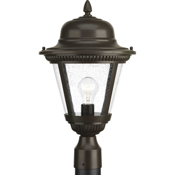 Westport One Light Post Lantern in Antique Bronze