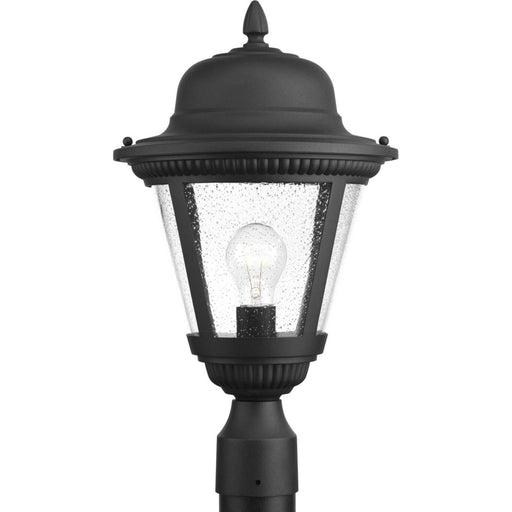 Westport One Light Post Lantern in Black