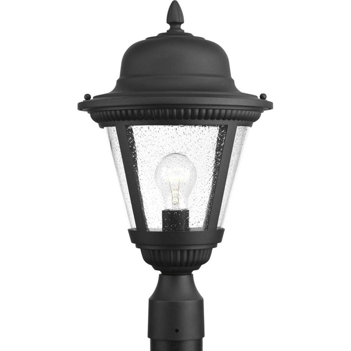 Westport One Light Post Lantern in Black