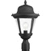Westport One Light Post Lantern in Black