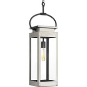 Union Square Outdoor Lantern Pendant in Stainless Steel