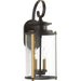 Squire Two Light Wall Lantern in Antique Bronze