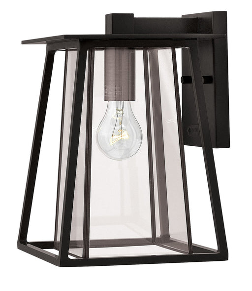 Walker Small Outdoor Wall Lantern in Black