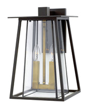 Walker Medium 2-Light Outdoor Wall Lantern in Buckeye Bronze