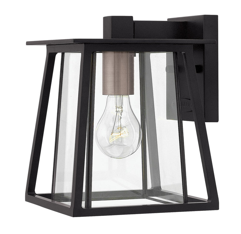 Walker Extra Small Outdoor Wall Lantern in Black