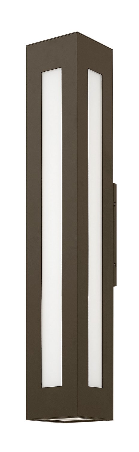 Dorian Extra Large LED Outdoor Wall Sconce in Bronze