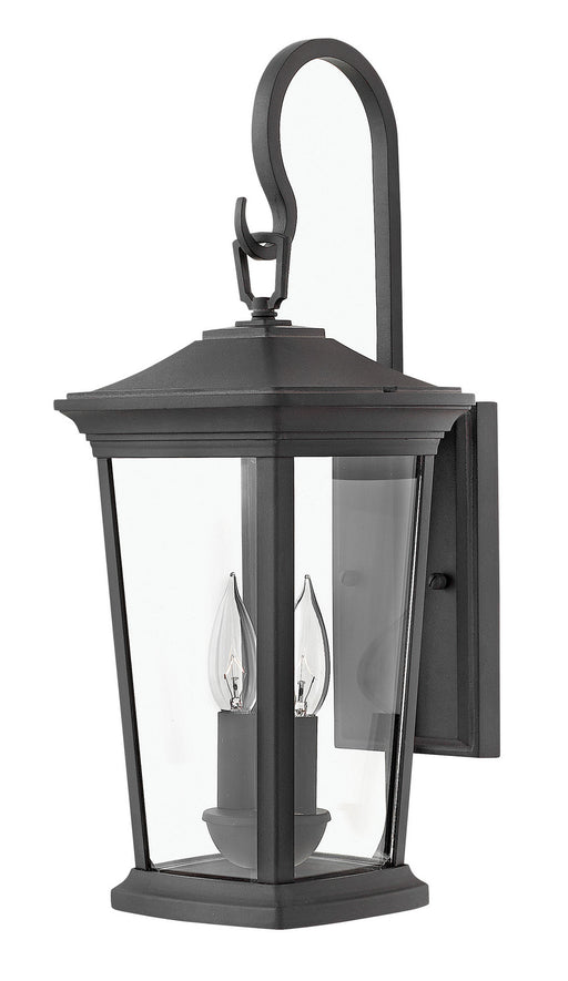 Bromley Medium Wall Mount Lantern in Museum Black