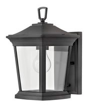 Bromley Extra Small Outdoor Wall Lantern in Museum Black