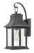 Adair Small Wall Mount Lantern in Aged Zinc