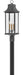 Adair LED Post Top or Pier Mount Lantern in Aged Zinc