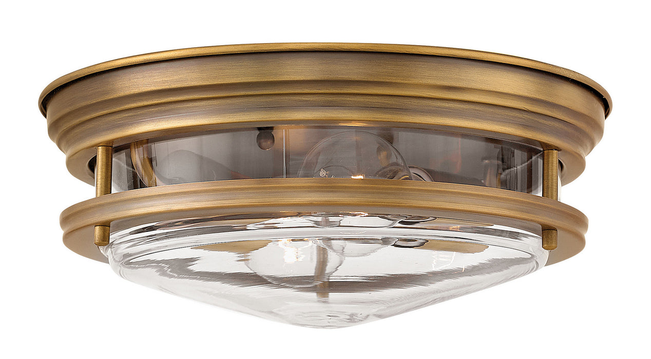 Hadley LED Flush Mount in Brushed Bronze
