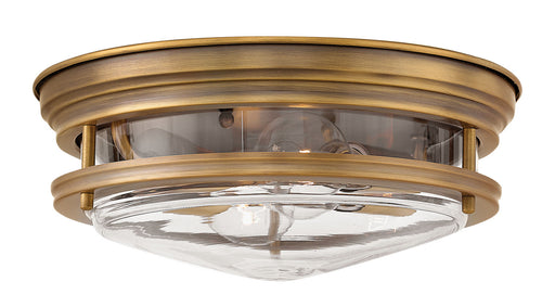 Hadley LED Flush Mount in Brushed Bronze