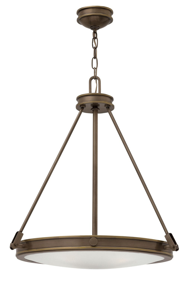 Collier 4-Light Pendant in Light Oiled Bronze