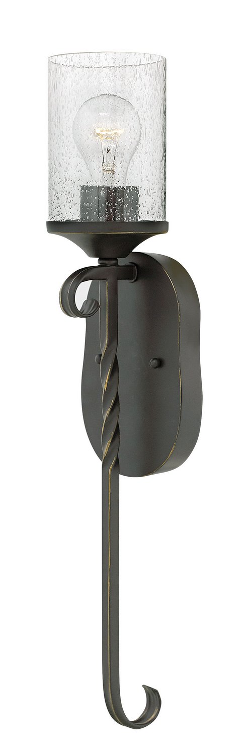 Casa Wall Sconce in Olde Black