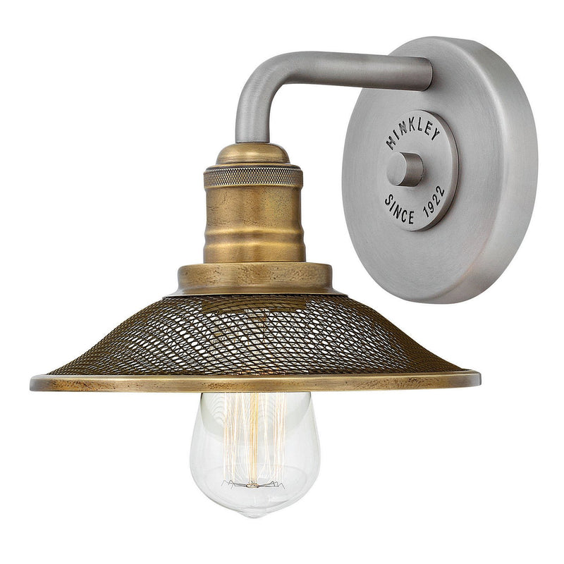 Rigby Bath Sconce in Antique Nickel