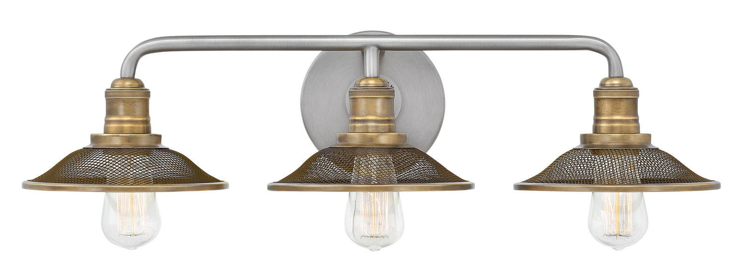 Rigby LED Vanity in Antique Nickel