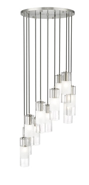 Alton 11 Light 24" Pendant in Brushed Nickel