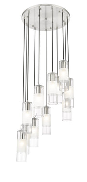 Alton 11 Light 24" Pendant in Brushed Nickel