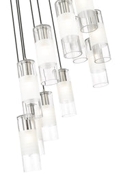 Alton 11 Light 24" Pendant in Brushed Nickel