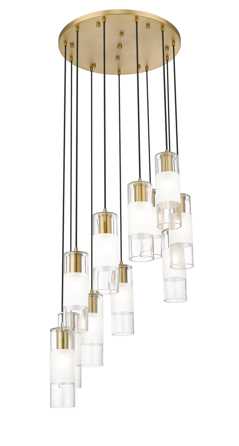 Alton 11 Light 24" Pendant in Modern Gold