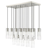 Alton 17 Light 42" Linear Pendant in Brushed Nickel