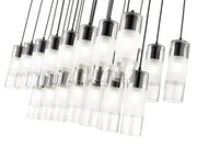 Alton 23 Light 54" Linear Pendant in Matte Black