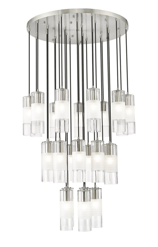 Alton 27 Light 36" Pendant in Brushed Nickel