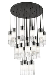 Alton 27 Light 36" Pendant in Matte Black