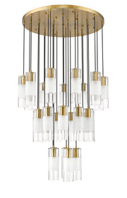 Alton 27 Light 36" Pendant in Modern Gold