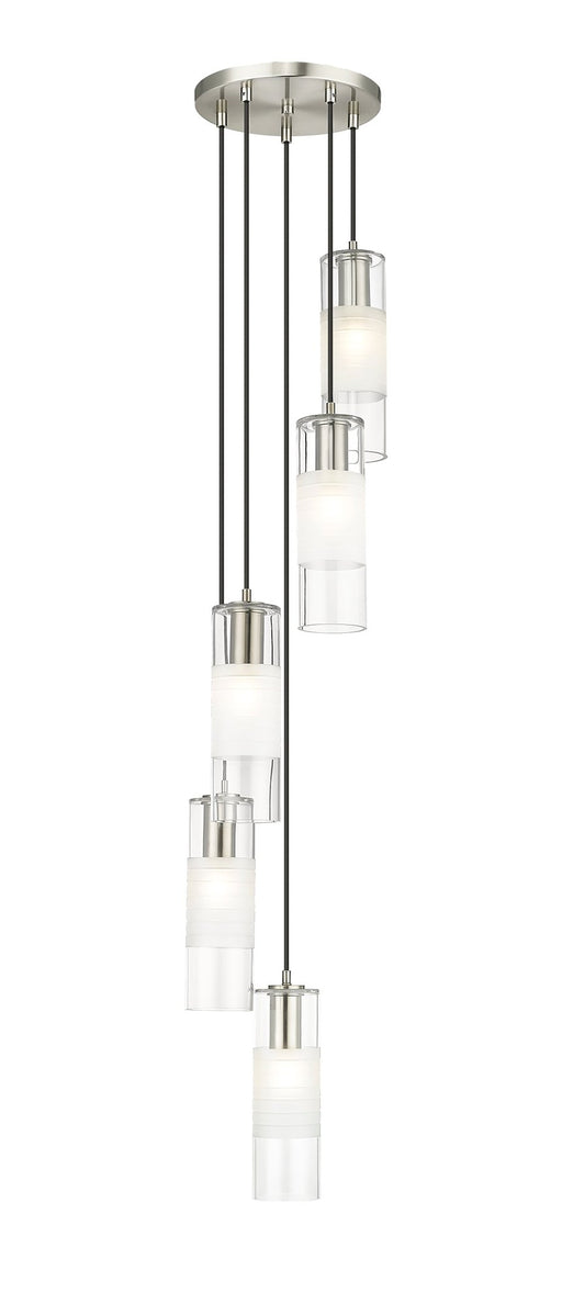 Alton 5 Light 12" Pendant in Brushed Nickel