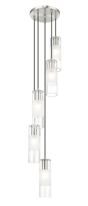 Alton 5 Light 12" Pendant in Brushed Nickel