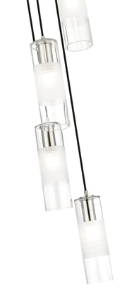Alton 5 Light 12" Pendant in Brushed Nickel