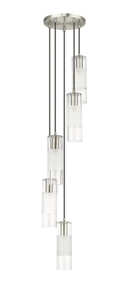 Alton 5 Light 12" Pendant in Brushed Nickel