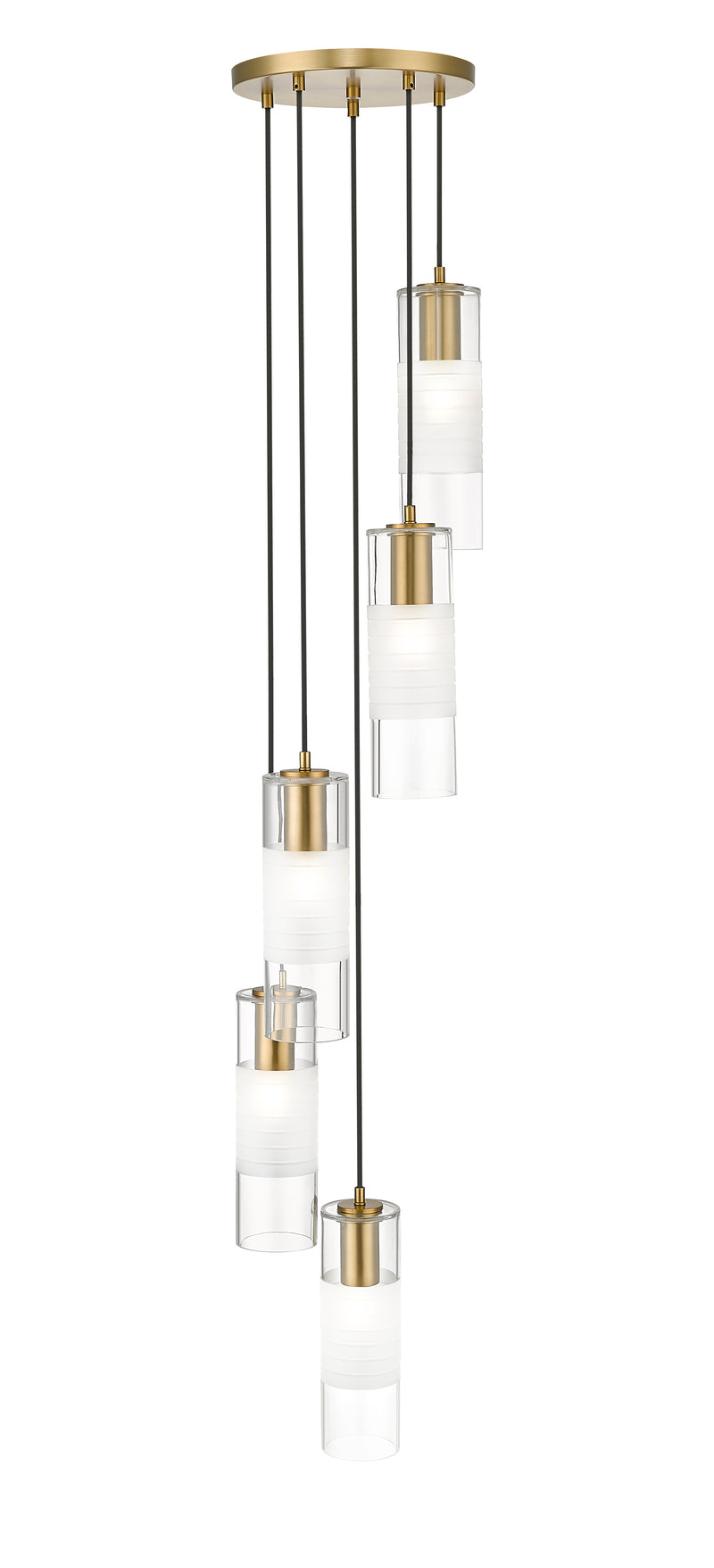 Alton 5 Light 12" Pendant in Modern Gold