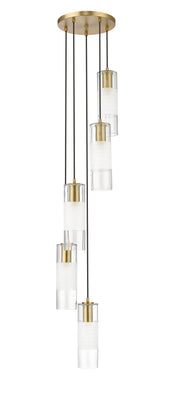 Alton 5 Light 12" Pendant in Modern Gold