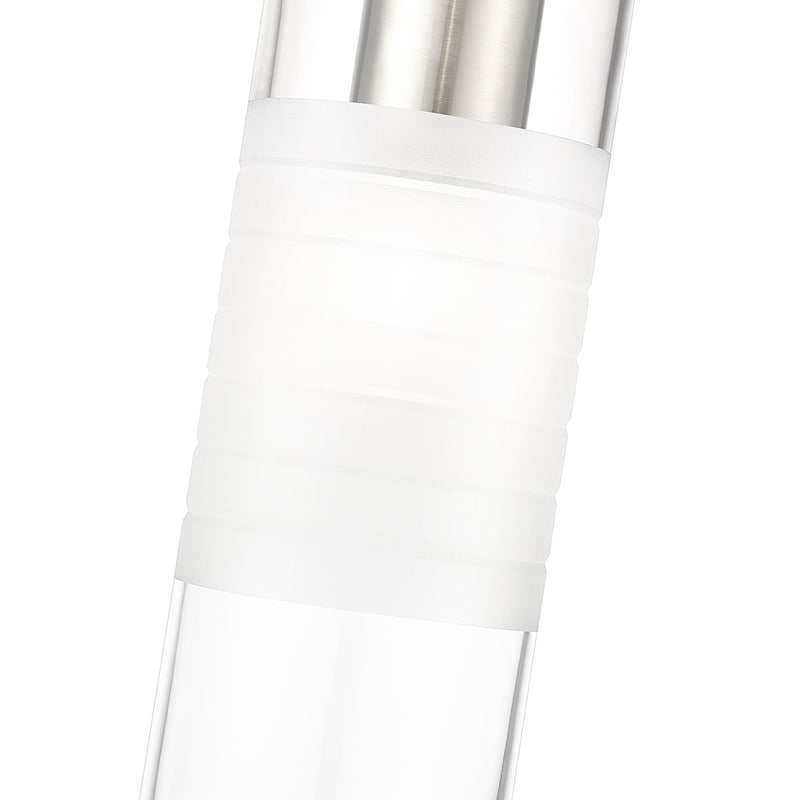 Alton 1 Light 4.75" Pendant, Brushed Nickel in Brushed Nickel