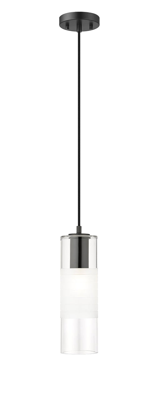 Alton 1 Light 4.75" Pendant, Matte Black in Matte Black