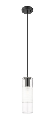Alton 1 Light 4.75" Pendant, Matte Black in Matte Black