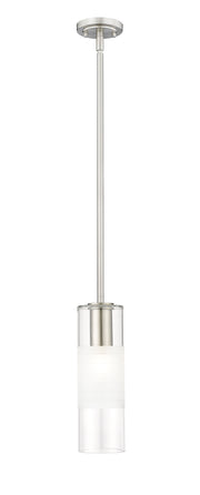 Alton 1 Light 4.75" Pendant, Rod Mount, Brushed Nickel in Brushed Nickel