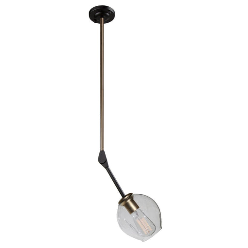Organic Bell Mini Pendant in Vintage Brass