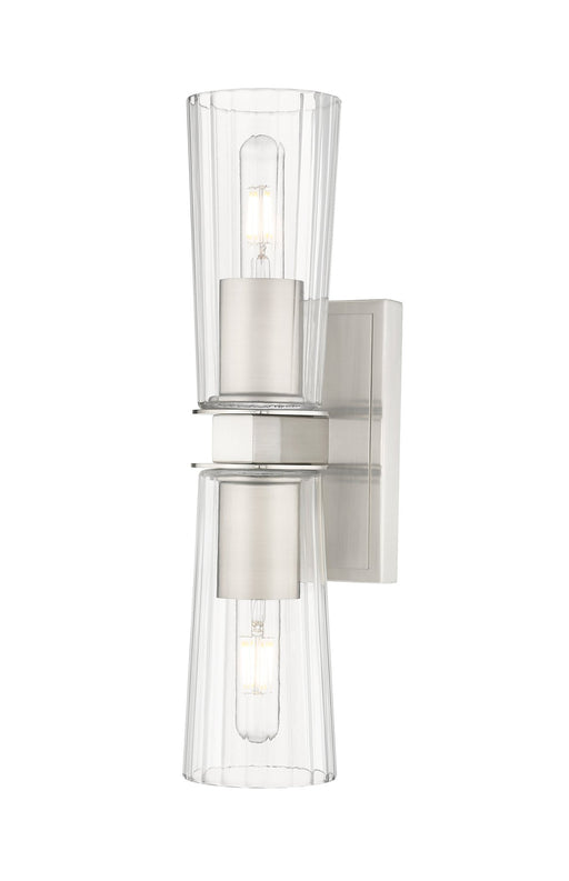 Titus 2 Light 4.5" Wall Sconce in Brushed Nickel